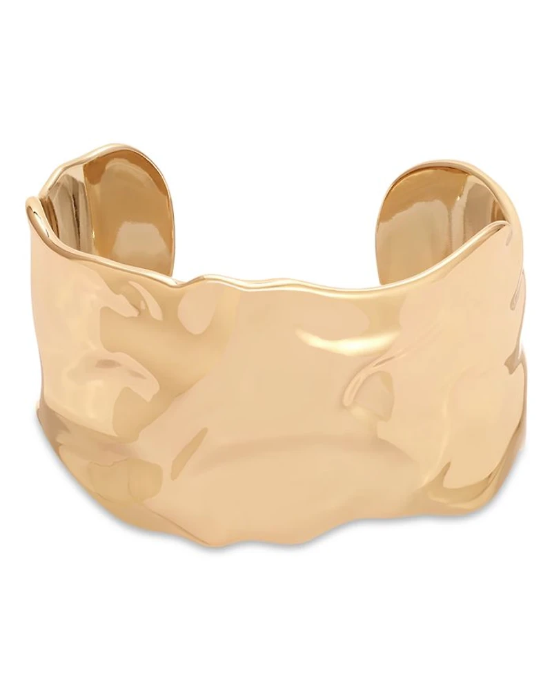 Thick Sculpted Cuff Bracelet