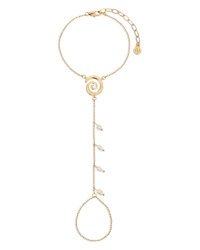 Aura Cultured Freshwater Pearl Hand Chain