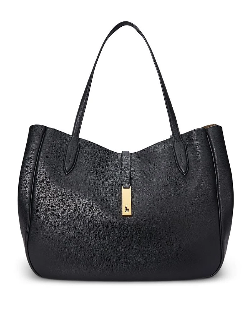 Polo ID Leather Large Tote