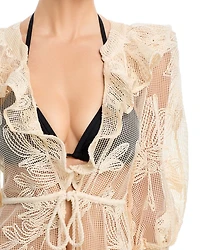 Joy Lace Dress Swim Cover-Up