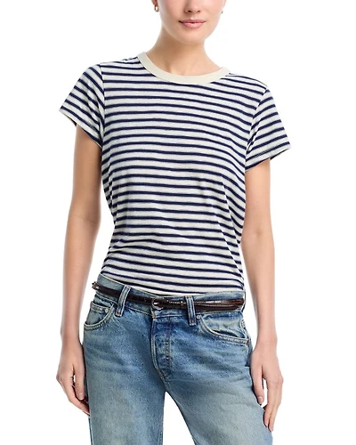 The Slub Stripe Tee