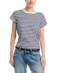 The Slub Stripe Tee