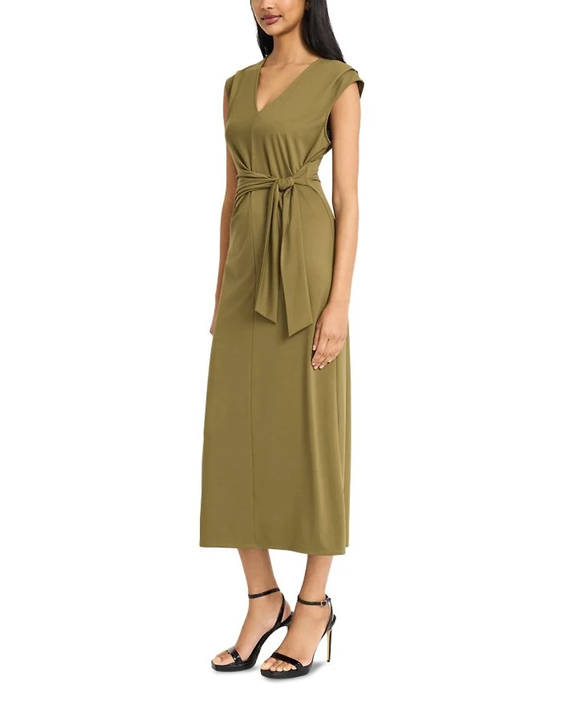 Cap Sleeve Midi Dress