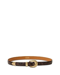 Sandro Snake-Effect Belt