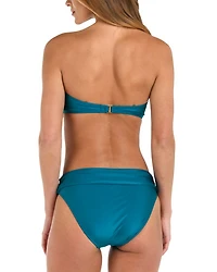 Krysta Shimmer Bandeau Bikini Top