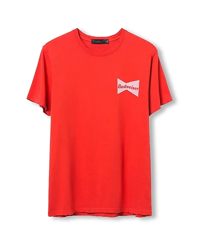 Junk Food Clothing Unisex Budweiser King of Beers Vintage Tee