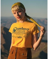 Women's The Beatles Strawberry Fields Forever Original Tee