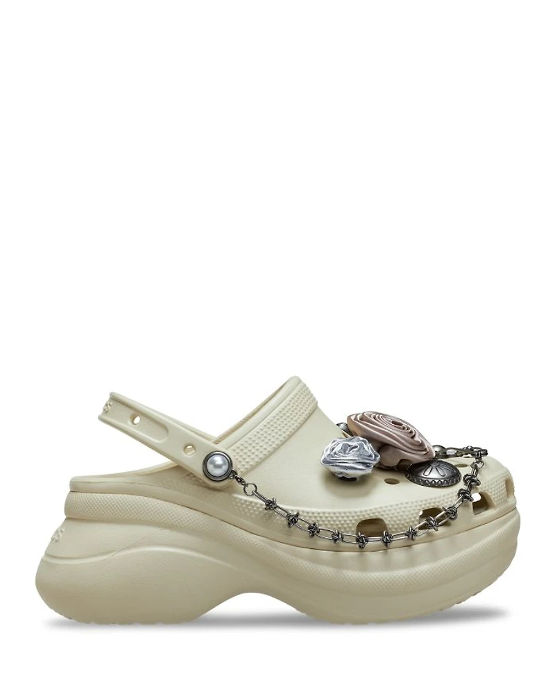 Women's Bae Metallic Rose Clogs