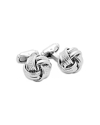 Thompson Of London Satin Dot Knot Cufflinks