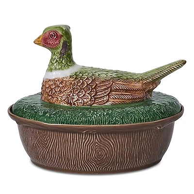 Juliska Forest Walk Pheasant Baker with Lid