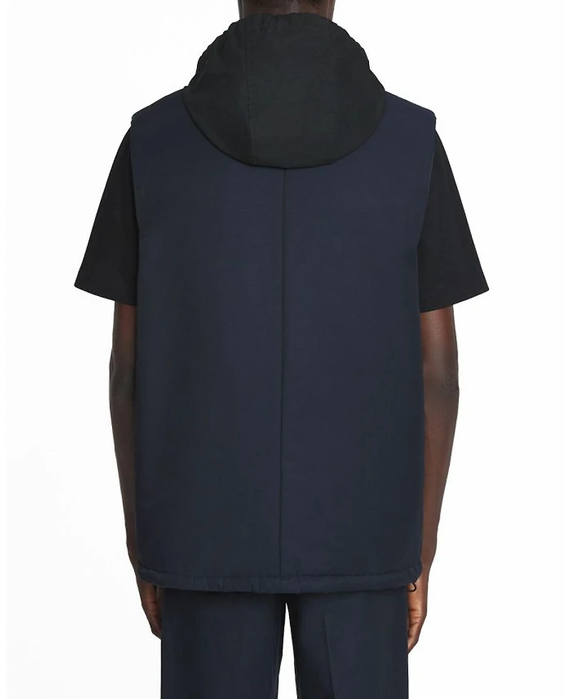 Sleeveless Padded Jacket Technical Cotton