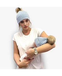 Accouchee Mom N Me Beanie Set- 2 Pcs