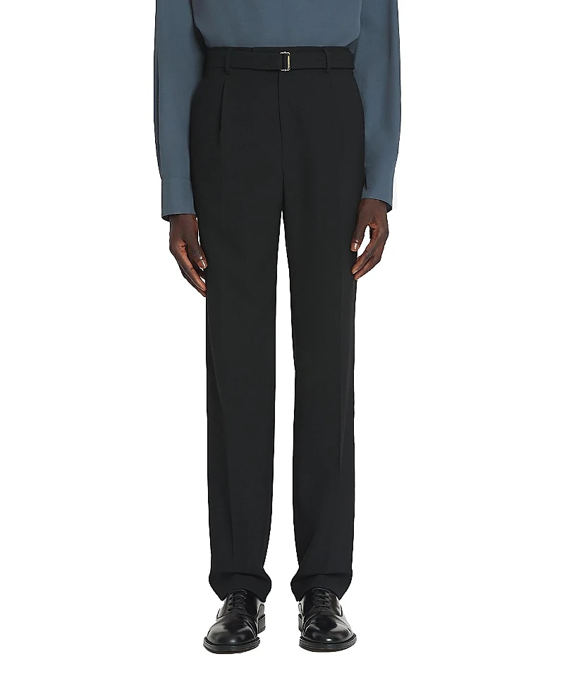 Lanvin Straight Fit Wool Pants