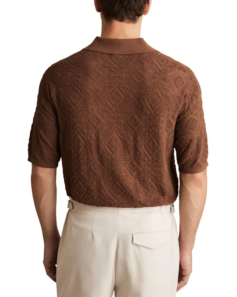 Banks Aztek Plush Polo Shirt