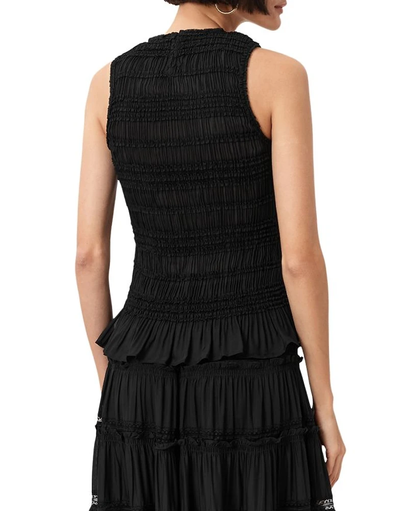 Marion Shirred Top