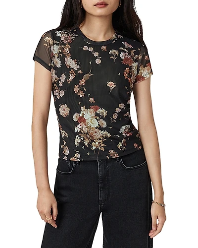 Allsaints Ellie Mesh Tee