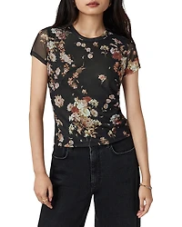 Allsaints Ellie Mesh Tee