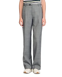 Sandro Straight Leg Trousers