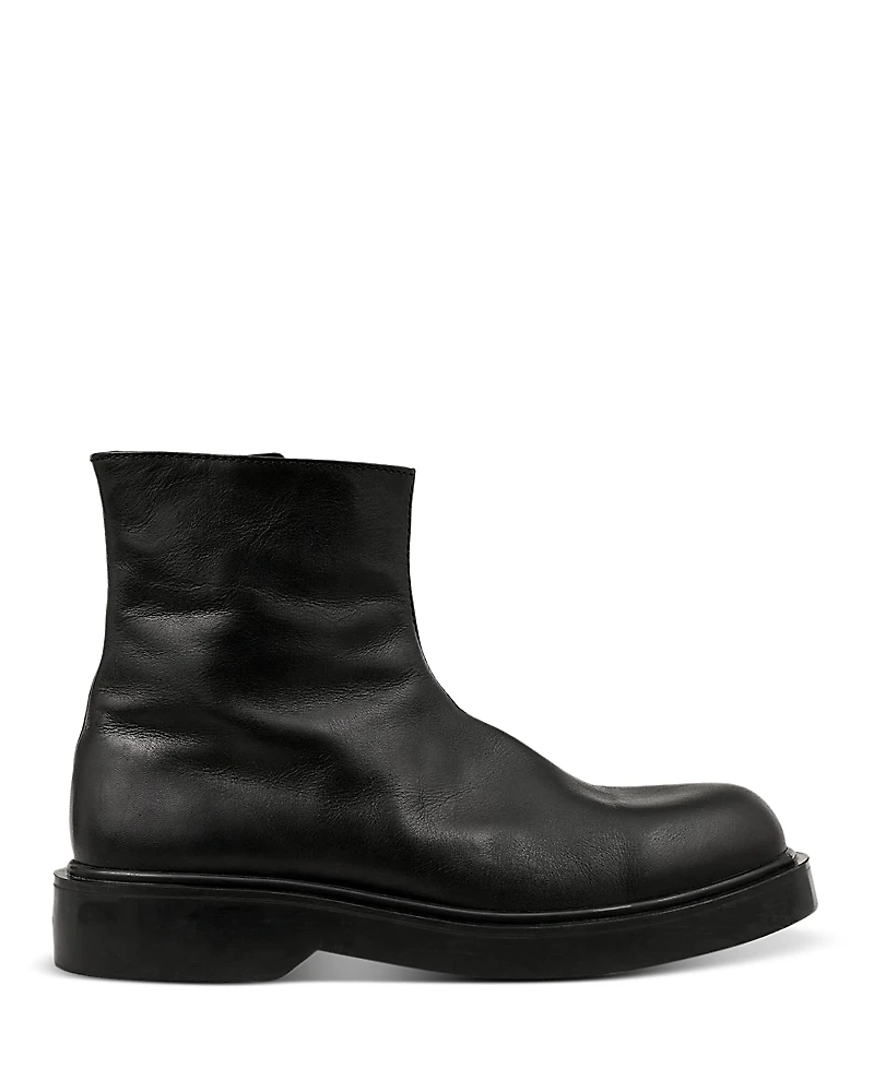 Sandro Leather Ankle Boots