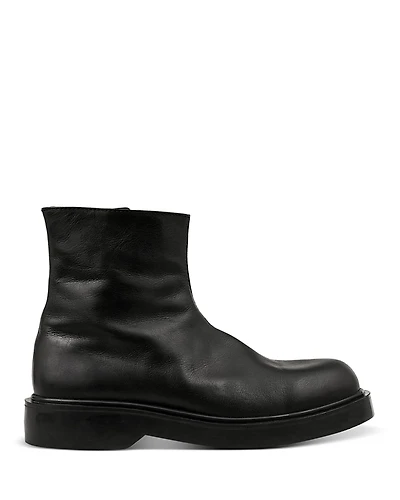 Sandro Leather Ankle Boots