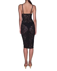 Le Stretch Lace Slip Dress