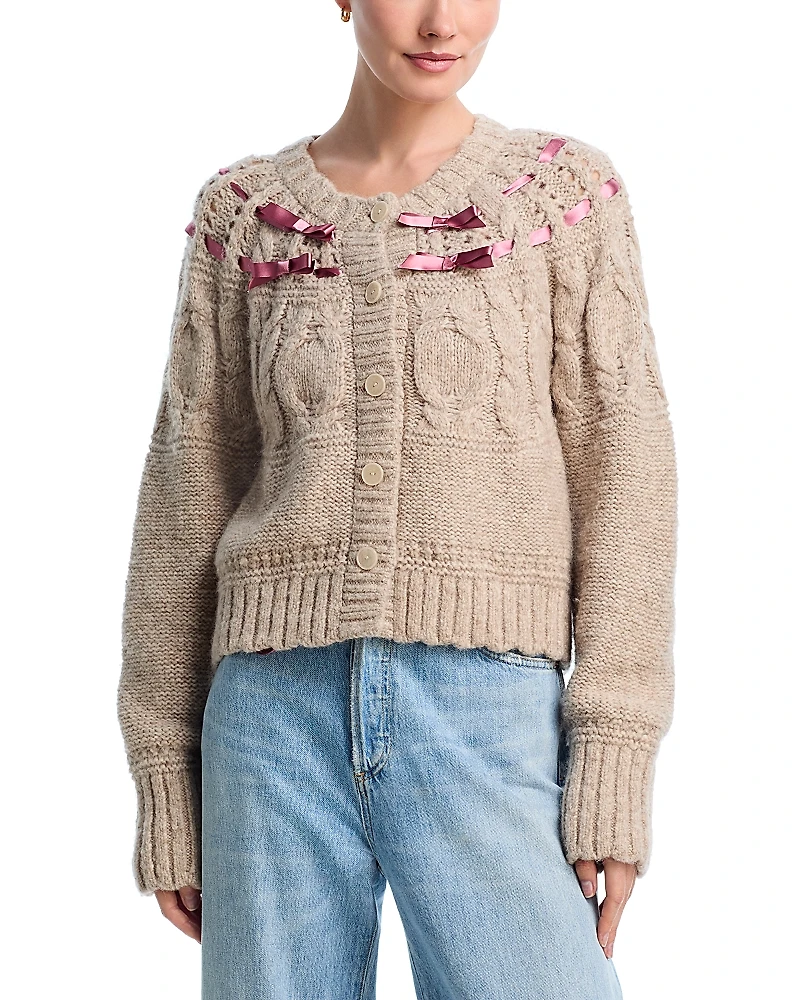 LoveShackFancy Clementian Cardigan