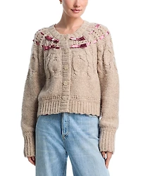 LoveShackFancy Clementian Cardigan