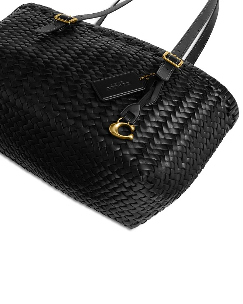 Woven Swing Tote Bag