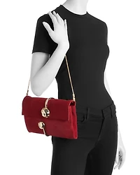 Amaya Suede Clutch