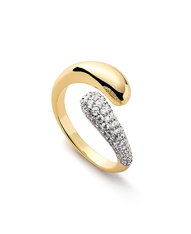 Ana Luisa Toby Brass Gold Band Ring