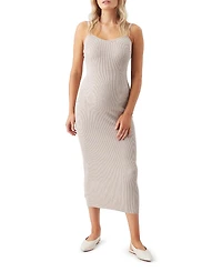 Ripe Maternity Celine Rib Knit Dress