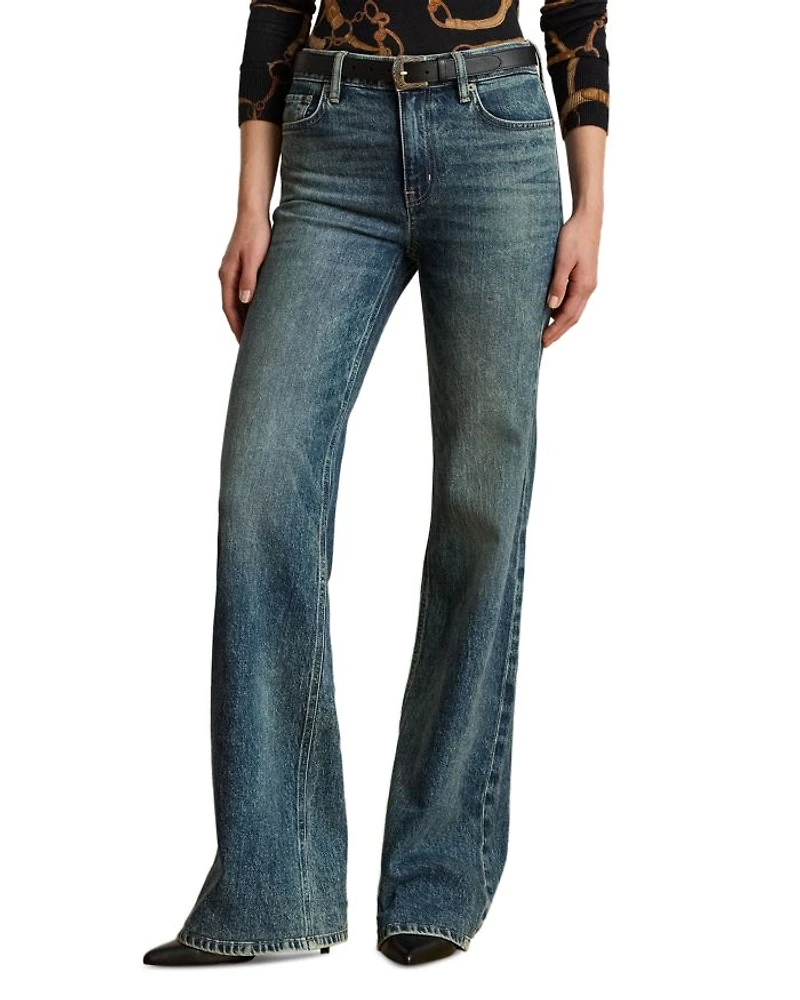 High Rise Flare Jeans