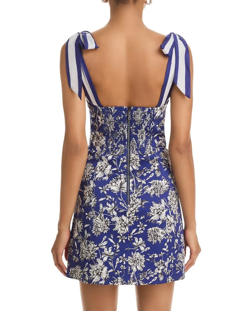 Maryann Floral Tie Shoulder Dress