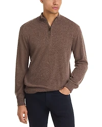 Canali Donegal Quarter Zip Sweater