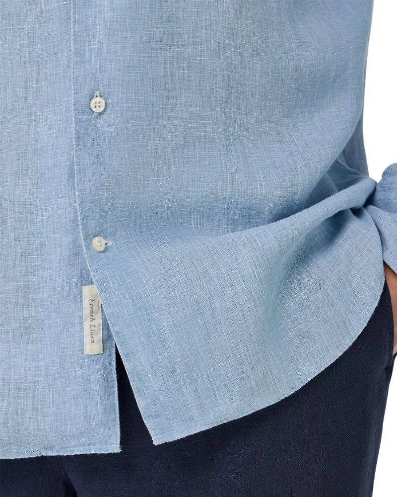 Linen Button Front Shirt