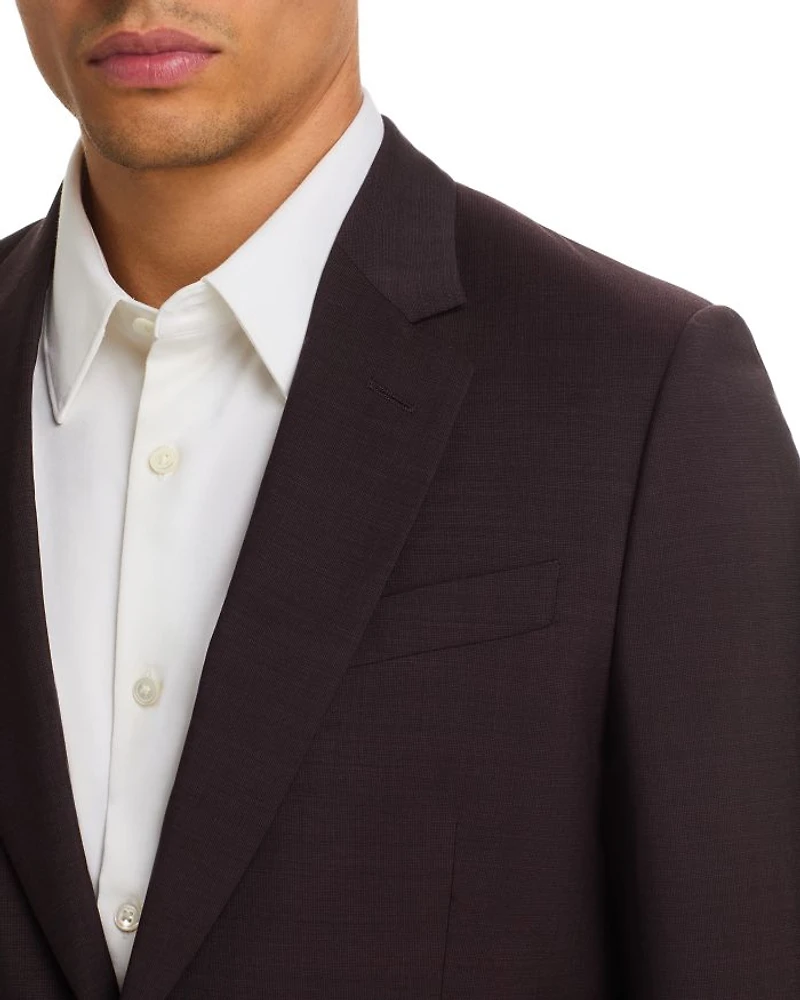 Tailored Fit Soho Textured Solid Suit
