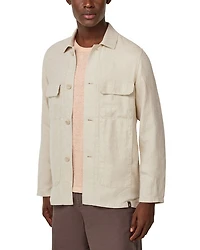 Bond Linen Shirt Jacket