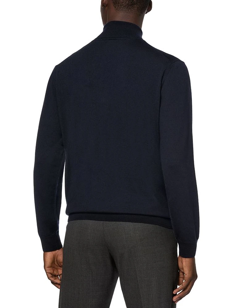 Merino Wool Turtleneck Sweater