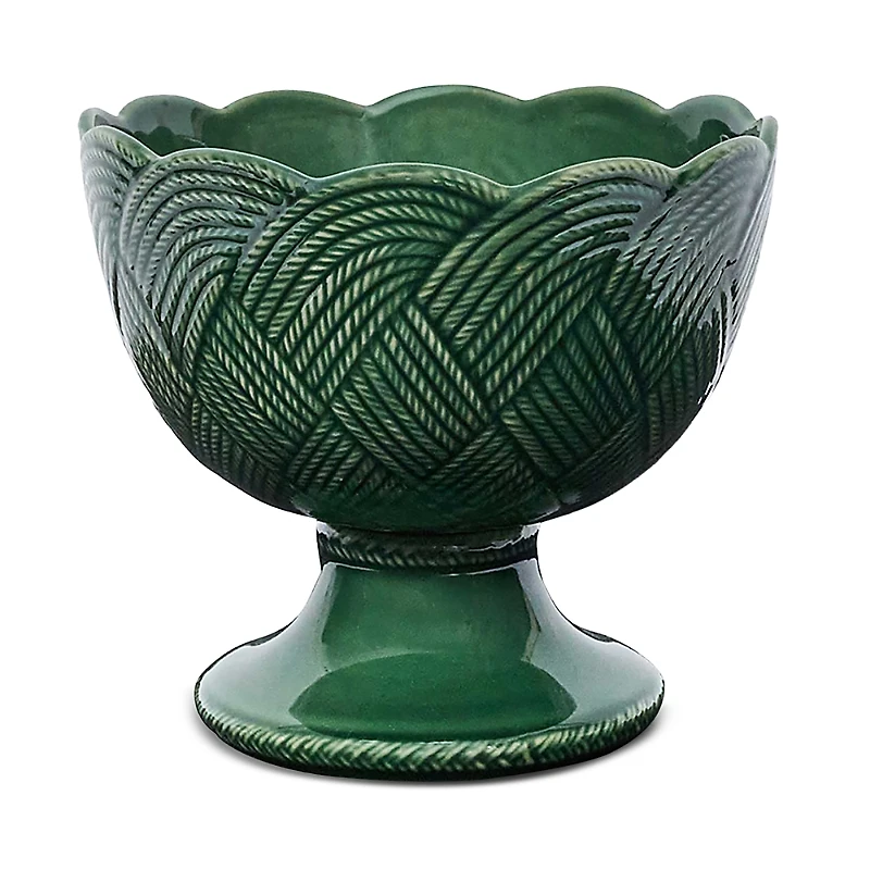 Juliska Le Panier Mystic Knot Footed Bowl, Basil