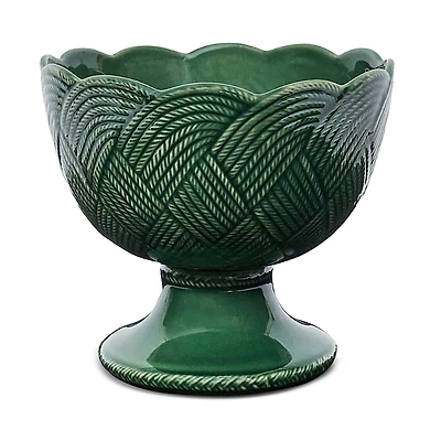 Juliska Le Panier Mystic Knot Footed Bowl, Basil