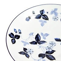 Wild Strawberry Inky Blue Teacup & Saucer