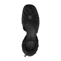 Women's Mesure Lace-Up Leather Ballerina
