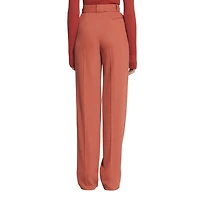 Wool and Viscose like Pants with Darts