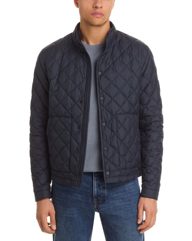 Oise Diamond Quilted Down Jacket