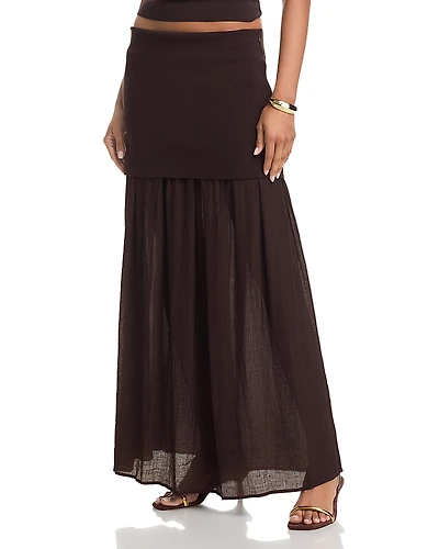 Line & Dot Rhone Maxi Skirt