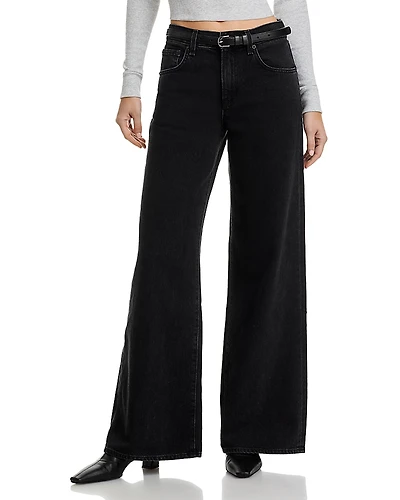 Askk Ny Atomic High Rise Wide Leg Jeans