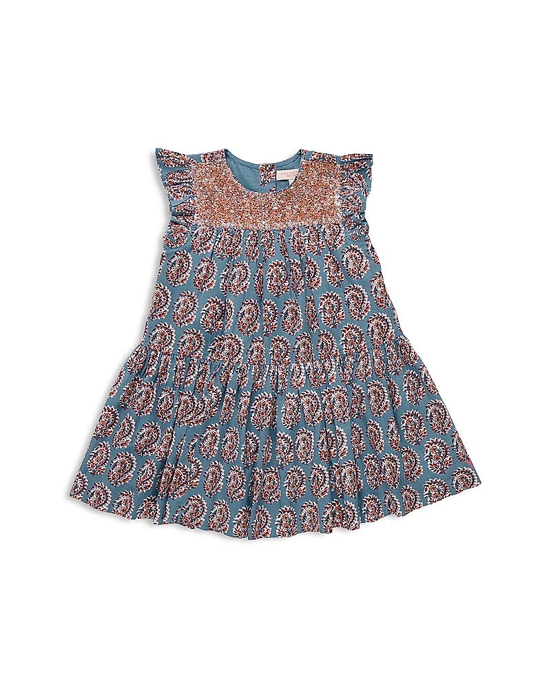 Pink Chicken Girls' Fiona Ruffle Dress - Little Kid