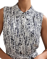 Janine Spot Print Jumpsuit