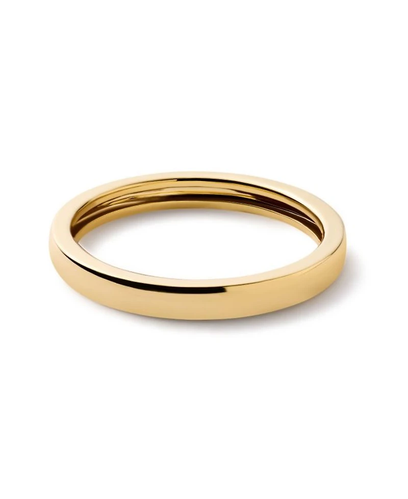 Solid Gold Slim Eclipse Ring