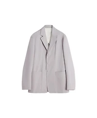 Straight Fit Cotton Jacket